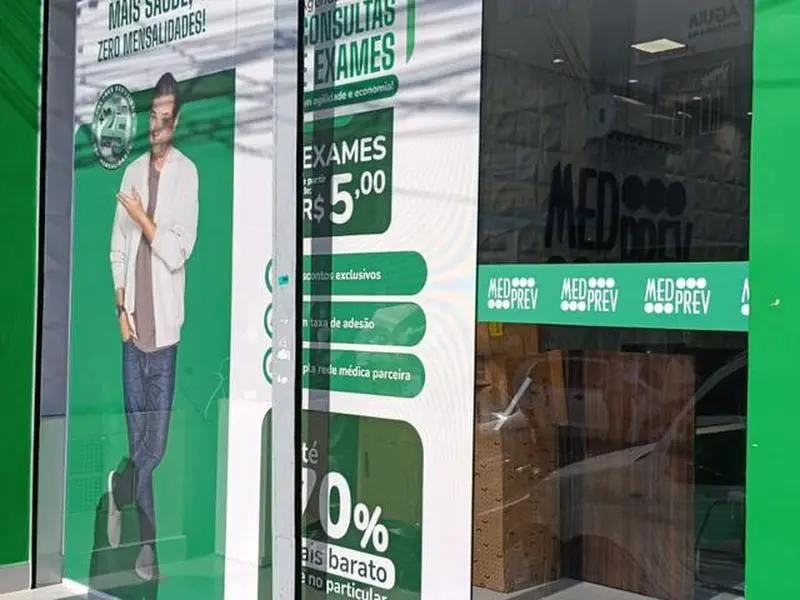 Vitrine MEDPREV — comunicação visual